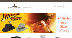 Desktop Screenshot of explorerhats.com